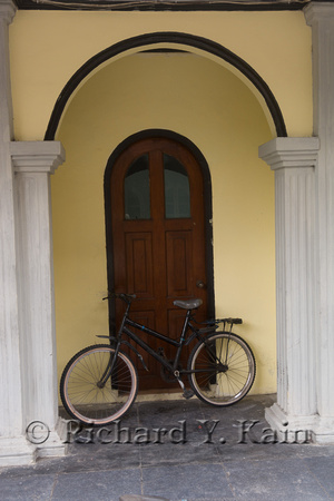 Banda Doorway with Bicycle