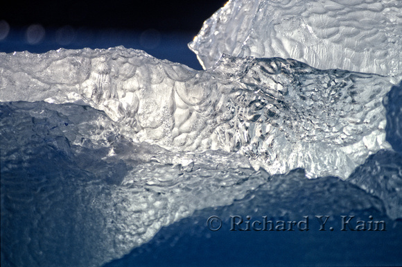 Light through Ice