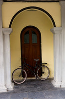 Banda Doorway with Bicycle