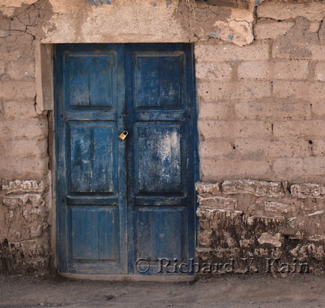 Blue Doorway