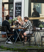 Lunch on the Sidewalk
